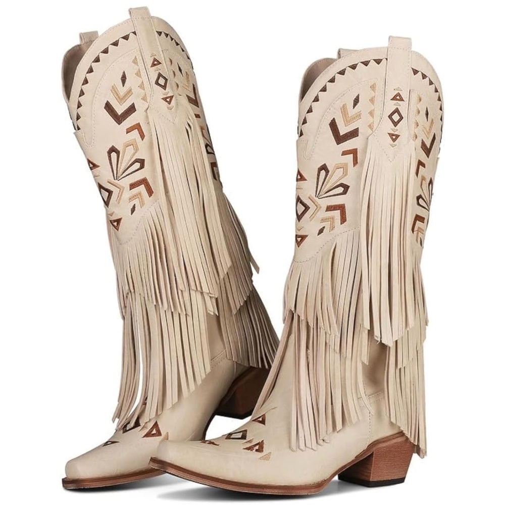 *NEW* Fringe Western Boots